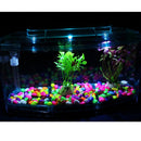 Acrylic LED Aquarium Fish Tank Isolation Box Hatchery Incubator Box Crystal Purple 28x10x15cm
