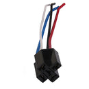 DC 12V Volt 40A Amp Truck Auto Car SPDT Relay Socket Harness 4 Wire 4pin