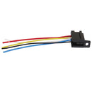 DC 12V Volt 20A/30A Amp Truck Auto Car SPDT Relay Socket Harness 5 Wire 5pin