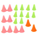 Pack of 10pcs Large 10pcs Small Size Plastic Point Protectors/Stoppers for Knitting Needles Needlecrafts
