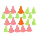 Pack of 10pcs Large 10pcs Small Size Plastic Point Protectors/Stoppers for Knitting Needles Needlecrafts