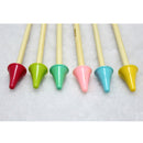 Pack of 10pcs Large 10pcs Small Size Plastic Point Protectors/Stoppers for Knitting Needles Needlecrafts