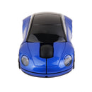 2.4G Wireless 3D Car LED Optical Gaming Mouse Mice USB Receiver for PC Laptop -Blue