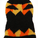 Pair Of 2PCS Puppy Dog Cat Non Slip Flexible Fashionable Socks Footwear L Black +Yellow