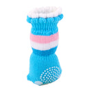 Pair Of 2PCS Puppy Dog Cat Non Slip Flexible Fashionable Socks Footwear L