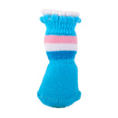 Pair Of 2PCS Puppy Dog Cat Non Slip Flexible Fashionable Socks Footwear L