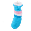 Pair Of 2PCS Puppy Dog Cat Non Slip Flexible Fashionable Socks Footwear L