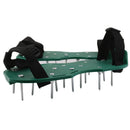Green Garden Lawn Aerator Long Spike Spiked Shoes For Garden Lawn Care