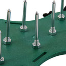 Green Garden Lawn Aerator Long Spike Spiked Shoes For Garden Lawn Care