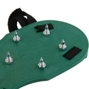 Green Garden Lawn Aerator Short Spike Spiked Shoes For Home Garden Lawn Care