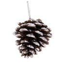9pcs Christmas Pine Cones Baubles Xmas Tree Party Hanging Decorations