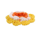 Handmade Flower Corsage Brooch For Women Girls Hair Accessory Brooch Bag Hat Clothes DIY Supplies Pack of 10PCS Yellow S