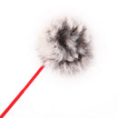 28cm Cat Kitten Parrot Hamster Teaser Wand Pole Rod Stick Cat Toy