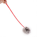 28cm Cat Kitten Parrot Hamster Teaser Wand Pole Rod Stick Cat Toy