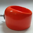 Ceramic Bowl Bird Parrot Cage Aviary Water Food Bowl Round 5.0x4.5cm