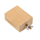 6cm Square Wooden Perch Stand Platform for Pet Bird Cage Squirrel Parrot
