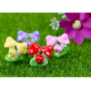 Miniature Mushroom Bushes Garden Resin Landscape DIY Decor Red Pack Of 10 PCS