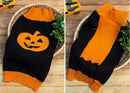 Fashionable Halloween Pumpkin Design Charms Sweater Warm Clothes Apparel Clothes For Pet Dogs Winter Clothing Outfit Gift XXL