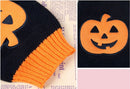Fashionable Halloween Pumpkin Design Charms Sweater Warm Clothes Apparel Clothes For Pet Dogs Winter Clothing Outfit Gift XXL