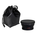 58mm 0.45X Wide Angle Anti-Reflective Coating Design Macro Lens For Canon Nikon Sony Black