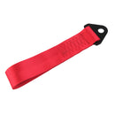 Car Emergency Bumper Protection Heavy Duty Fast Installation Tow Rope Trailer Strap With Towbar Bolt -Red