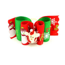 Christmas Snowman Style Pet Hair Rubber Band Rope Hair Bow Dog Charm Gift