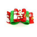 Christmas Snowman Style Pet Hair Rubber Band Rope Hair Bow Dog Charm Gift