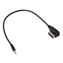 AMI 3.5mm AUX MP3 Music Audio Input Cable For VW Audi A4/A6L/A8/ Q5/Q7