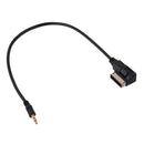 AMI 3.5mm AUX MP3 Music Audio Input Cable For VW Audi A4/A6L/A8/ Q5/Q7
