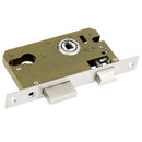 Modern European Indoor Latch Room Door Panel Locks Handle + Key Golden