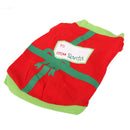 Fashionable Pet Dog Puppy Cat Clothes Harness Vest T Shirt Apparel Outfit Santa Gift Decor Pet Supplies Pet Lovers Gift Size XS