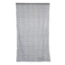 Flocking Pattern Sheer Curtain Panel Window Tulle Divider White 100*200cm