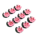 10x Miniature Dollhouse Bonsai Garden Landscape Little Lotus Home Decor