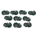 10x Miniature Dollhouse Bonsai Garden Landscape Little Lotus Leaf Home Decor