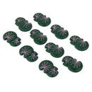10x Miniature Dollhouse Bonsai Garden Landscape Little Lotus Leaf Home Decor