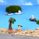 5x Miniature Dollhouse Bonsai Craft Garden Landscape DIY Coconut Palm Home Decor