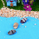 10pcs Miniature Dollhouse Bonsai Craft Garden Landscape Home DIY Wupeng Boat Decor