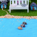 10pcs Miniature Dollhouse Bonsai Craft Garden Landscape Home DIY Wupeng Boat Decor