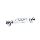 Ceramic 96mm Wardrobe Cupboard Cabinet Door Pull Handle Hole Pitch Home Decor