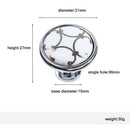 Ceramic Elegant 31mm Wardrobe Cupboard Cabinet Pull Handle Knob Diameter