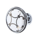 Ceramic Elegant 31mm Wardrobe Cupboard Cabinet Pull Handle Knob Diameter