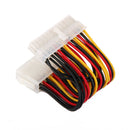 ATX 20 Pin Male to 24 Pin Female PSU Power Supply Adaptor Converter Cable