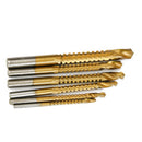 6pcs Ti Step Drill Bit Home Woodworking Tool Metal Cutting Hole Saw HSS4241