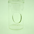 Double-deck Cylinder Creative Glass Flower Vase Table Bottle Container