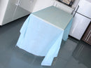 Generic Portable Rectangular Tablecloth Table Cover Liner Decoration for Wedding Party Light Blue
