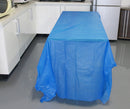 Generic Portable Rectangular Tablecloth Table Cover Liner Decoration for Wedding Party Dark Blue