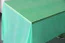 Rectangular Shape Table Cover Banquet Party Wedding Table Home Dining Table Cafe Bar Table Decor Tablecloth Dark Green