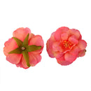 Generic 10PCS Artificial Camellia Silk Japonica Flower Heads for Wedding Party Home Garden Decor 6cm