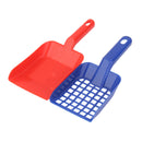 Plastic Pet Cat Animal Litter Tray Poop Sieve & Scoop Scooper Shovel Clean Tool Set