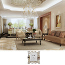 Generic 4PCS Flower Vine Pattern Mirror Style Wall Switch Sticker Home Mural